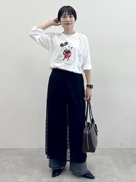「アイテム（パンプス）」を使った、SuUさん（レディース・167cm・40代）の夏コーディネート