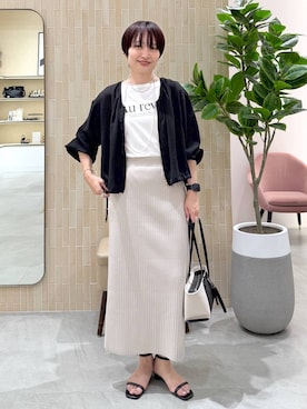 SuUさん（レディース・167cm）の夏コーディネート