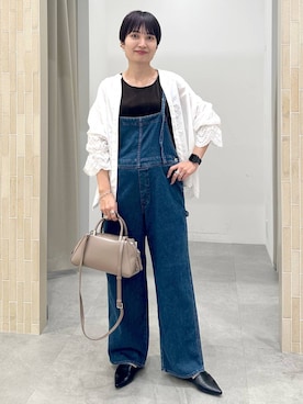 「アイテム（パンプス）」を使った、SuUさん（レディース・167cm・40代）の夏コーディネート