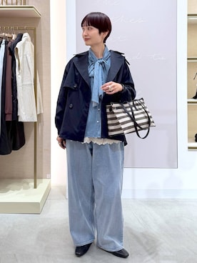 SuUさん（レディース・167cm）の春コーディネート