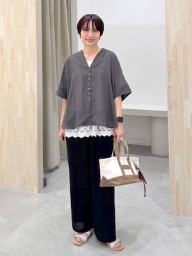 SuUさん（レディース・167cm）の夏コーディネート