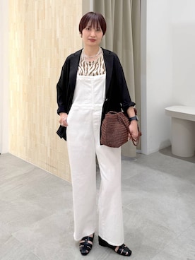 「Elura（エルーラ）のアイテム」を使った、SuUさん（レディース・167cm）の春コーディネート