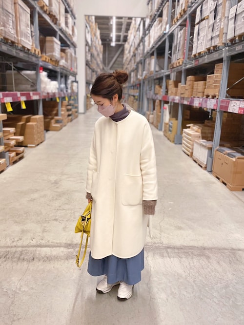 SHIPS（シップス）の「Primary NavyLabel:ダブルフェイスノー