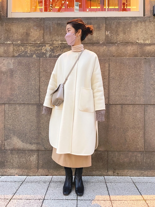 SHIPS（シップス）の「Primary NavyLabel:ダブルフェイスノー