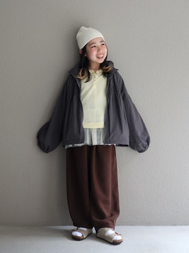 cononᐝさん（キッズ・126cm）の冬コーディネート