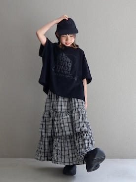 cononᐝさん（キッズ・128cm）の春コーディネート