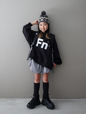 cononᐝさん（キッズ・126cm）の冬コーディネート