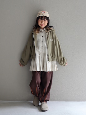 cononᐝさん（キッズ・124cm）の秋コーディネート