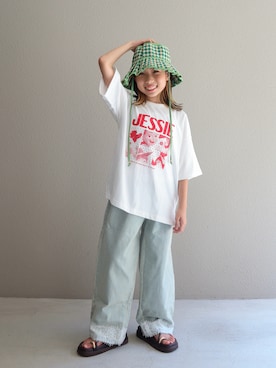 cononᐝさん(キッズ・129cm)の夏コーディネート