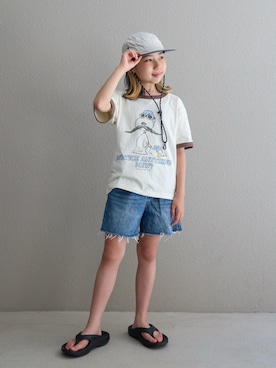 cononᐝさん(キッズ・129cm)の夏コーディネート