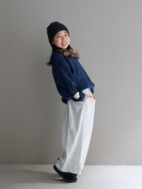 「UGG（アグ）のアイテム」を使った、cononᐝさん（キッズ・126cm）の冬コーディネート