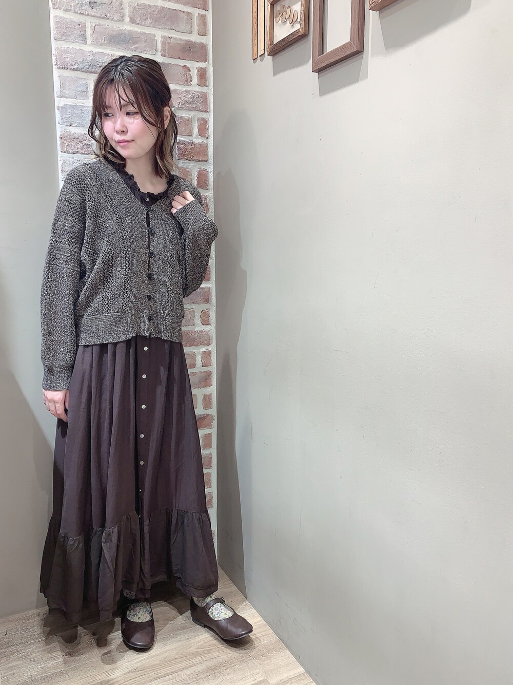 TSUHARU by Samansa Mos2 ギャザーたっぷりワンピース