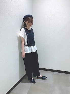 「TSUHARU by Samansa Mos2（ツハルバイサマンサモスモス）のアイテム（その他）」を使った、moe_sm2さん（レディース・156cm）の夏コーディネート