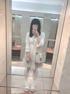 「MISCH MASCH（ミッシュマッシュ）のアイテム」を使った、あるるさん（レディース・155cm）の夏コーディネート