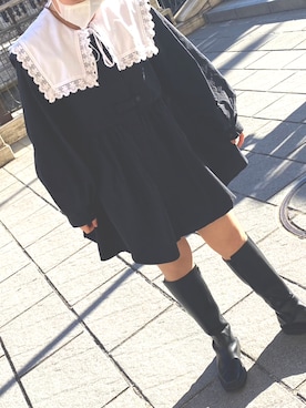 ばんちゃんさん（レディース・157cm）の冬コーディネート