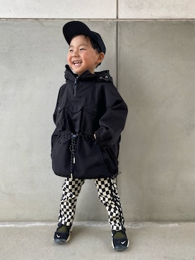 m & s & nさん（キッズ・110cm）の冬コーディネート
