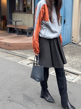 「THE ROW（ザロウ）のアイテム」を使った、satocoさん（レディース・167cm）の秋コーディネート