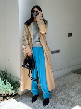「Acne Studios（アクネストゥディオズ）のアイテム」を使った、satocoさん（レディース・165cm）の夏コーディネート