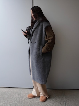 「AKTE（アクテ）のアイテム」を使った、satocoさん（レディース・167cm）の秋コーディネート