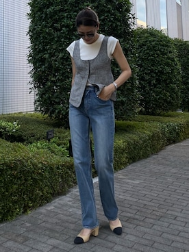 satocoさん（レディース・165cm）の夏コーディネート