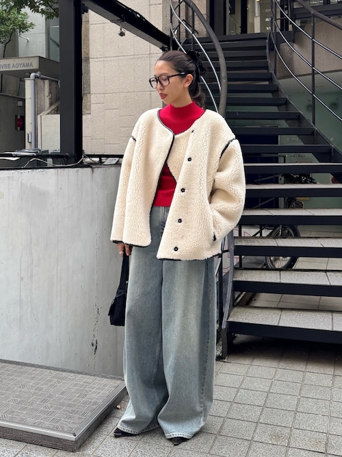 バギートップデニムパンツ（デニムパンツ）｜AKTE（アクテ）の