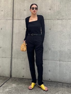 「JIL SANDER（ジルサンダー）のアイテム」を使った、satocoさん（レディース・165cm）の秋コーディネート