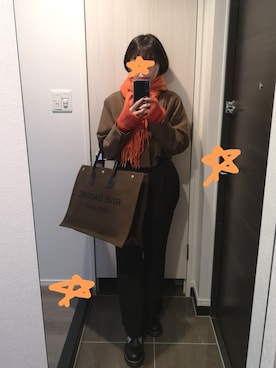 「Ray BEAMS（レイビームス）のアイテム（その他アウター）」を使った、rootcolor7さん（レディース・160cm）の冬コーディネート