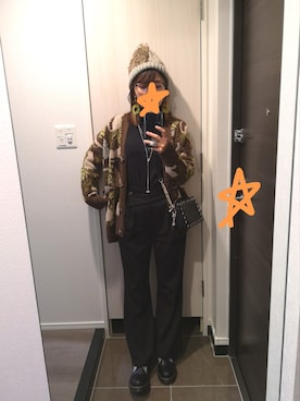 「CONVERSE TOKYO（コンバーストウキョウ）のアイテム（アクセサリー）」を使った、rootcolor7さん（レディース・160cm）の冬コーディネート
