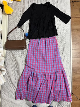 「Rodeo Crowns（ロデオクラウンズ）のアイテム」を使った、hachiさん（レディース・164cm）の秋コーディネート