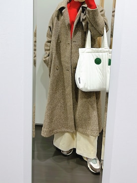 「emi+（エミプラス）のアイテム」を使った、yuuaさん（レディース・154cm）の冬コーディネート