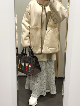 yuuaさん(レディース・154cm)の冬コーディネート