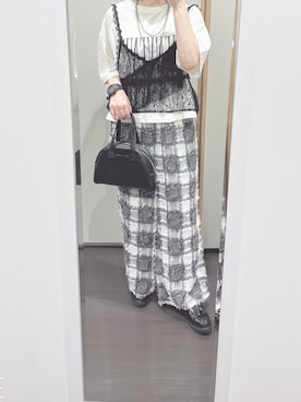「AMERICAN HOLIC（アメリカンホリック）のアイテム」を使った、yuuaさん（レディース・154cm）の秋コーディネート