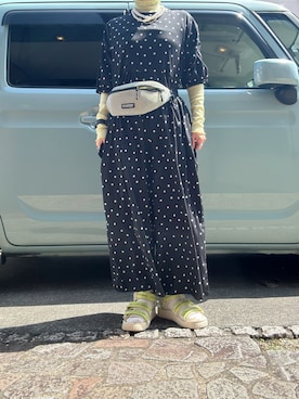 「KiU（キウ）のアイテム」を使った、yuuaさん（レディース・154cm）の春コーディネート