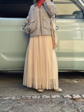 「COCO DEAL（ココディール）のアイテム」を使った、yuuaさん（レディース・154cm）の冬コーディネート