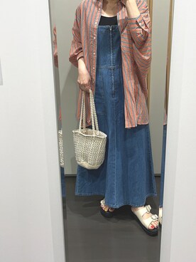 yuuaさん（レディース・154cm）の夏コーディネート