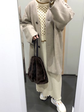 yuuaさん(レディース・154cm)の冬コーディネート