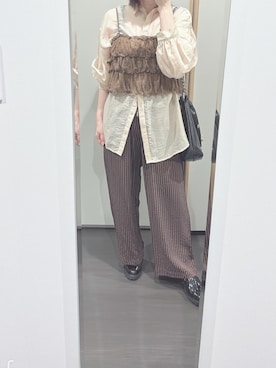 「AMERICAN HOLIC（アメリカンホリック）のアイテム」を使った、yuuaさん（レディース・154cm）の秋コーディネート