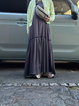 「KiU（キウ）のアイテム」を使った、yuuaさん（レディース・154cm）の春コーディネート