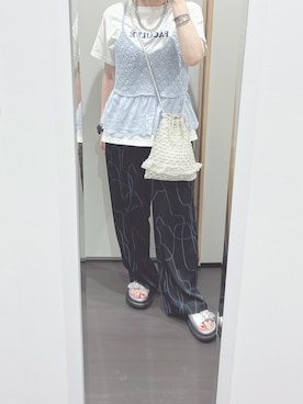 yuuaさん（レディース・154cm）の夏コーディネート