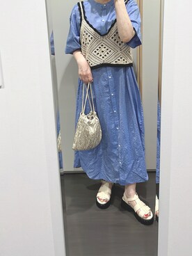 yuuaさん（レディース・154cm）の夏コーディネート