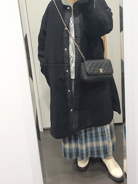 yuuaさん（レディース・154cm）の冬コーディネート