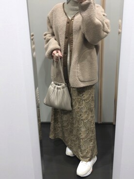 yuuaさん（レディース・154cm）の冬コーディネート