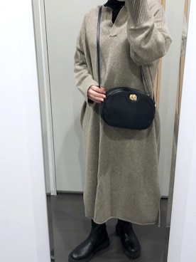 yuuaさん（レディース・154cm）の冬コーディネート