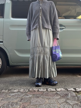 「RAY CASSIN（レイカズン）のアイテム」を使った、yuuaさん（レディース・154cm）の春コーディネート