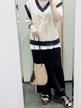 yuuaさん（レディース・154cm）の春コーディネート