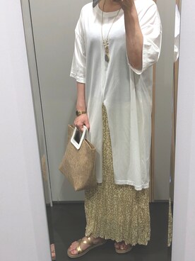 yuuaさん（レディース・154cm）の夏コーディネート