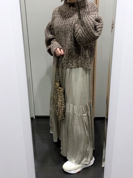 yuuaさん（レディース・154cm）の冬コーディネート