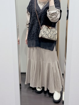 yuuaさん（レディース・154cm）の秋コーディネート