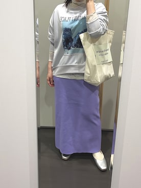 「Honeys（ハニーズ）のアイテム（パンプス）」を使った、yuuaさん（レディース・154cm）の春コーディネート