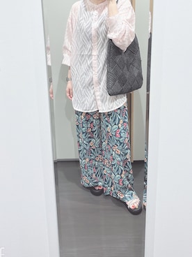「LEPSIM（レプシィム）のアイテム」を使った、yuuaさん（レディース・154cm）の夏コーディネート